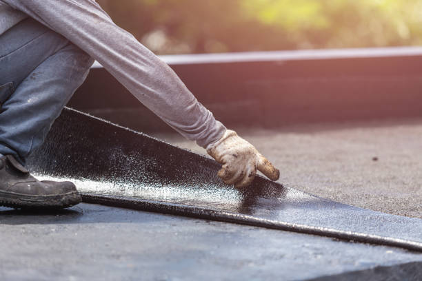 Professional Waterproofing technician working in Novi, MI